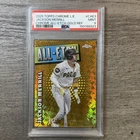 2025 Topps Chrome All-Etch Jackson Merrill Gold Logo Refractor /50 PSA 9