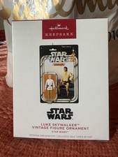 2025 Hallmark Ornaments Star Wars Luke Skywalker Vintage Figure Action Figure