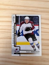 2017-18 O-Pee-Chee #619 Andrei Mironov RC - Colorado Avalanche
