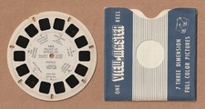 Vintage View-Master reel #1410 Palace of Versailles France 1950