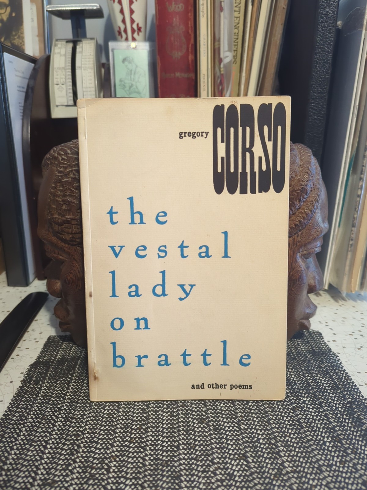 Gregory corso the vestal lady on brattle true 1st edition 1955 r. Brukenfeld