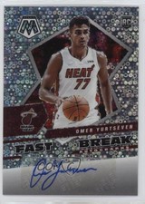 2021-22 Panini Mosaic Auto Fast Break Omer Yurtseven #FBA-OMY Auto 1a07