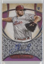 2017 Topps Five Star Purple 42/50 Jake Thompson #FSA-JTH Auto 0c6