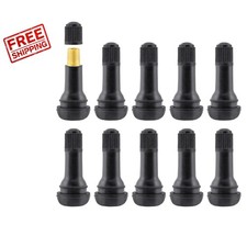 10 Pcs Tr413 Rubber Tire Valve Stems For Tubeless Rim Holes - Leak-proof Quality 10 Pcs Tr413 Rubber Tire Valve Stems For Tubeless Rim Holes - Leak-proof Quality