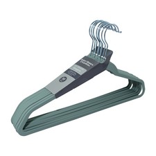 Rubber Hangers Non-slip Clothing Hangers 10 Pack Green River Rubberized Rubber Hangers Non-slip Clothing Hangers 10 Pack Green River Rubberized