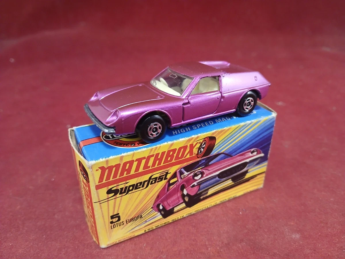 Matchbox 1969 Year of Manufacture Vintage Manufacture Diecast Cars