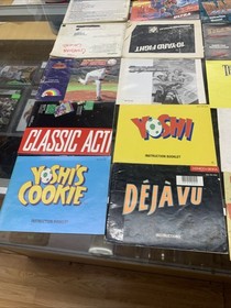 Lotto 50 Libretti Istruzioni NES per Nintendo Mega Man Zelda Castlevania