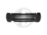 StoßStange Hinten (Schwarz) FüR Fiat Panda 2003-2012