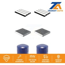 Air Cabin Engine Oil Filters (6 Total) Kit For INFINITI QX50 QX55 QX60