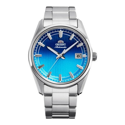 ORIENT RA-AC0R09L Herrenuhr Automatik Stahlband Stahl blaues Zifferblatt