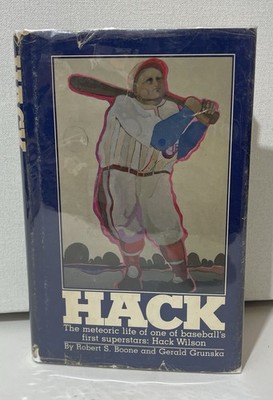 Hack: The Meteroric Life of One of Baseball's First Superstars, 1978 Signed HCDJ