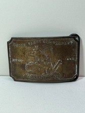 WELLS FARGO & COMPANY CARSON CITY NEVADA - TIFFANY & CO.  BRASS BELT BUCKLE