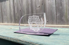 2015 Pokemon States Championships Semi-Finalist Glass Trophy Prize Plaque — photo 3
