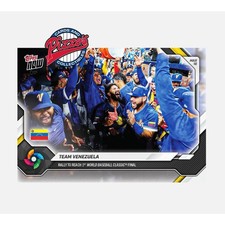 Team Venezuela Advance 2026 World Baseball Classic Topps NOW Card 40 In Hand
