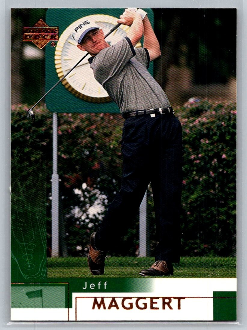 2002 Upper Deck Golf #25 Jeff Maggert - VG