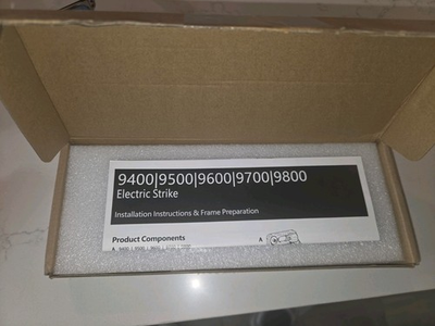 #ad #ad 9400630 9400 Series Electric Strike Replacement Stainless Steel Surface Mount $180.00