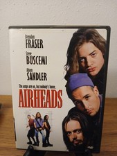 AirHeads (DVD, 1994) Brendan Fraser Adam Sandler Steve Buscemi WITH INSERT 