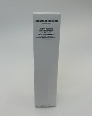 Grown Alchemist Hydra-Restore Cream Cleanser Olive Leaf/Plantago .67oz Worn Box