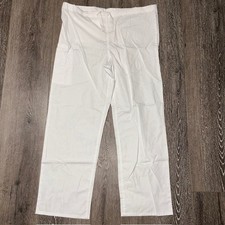 Cherokee Workwear Originals Straight Leg Drawstring Scrub Pant Sz M 4100 REGULAR