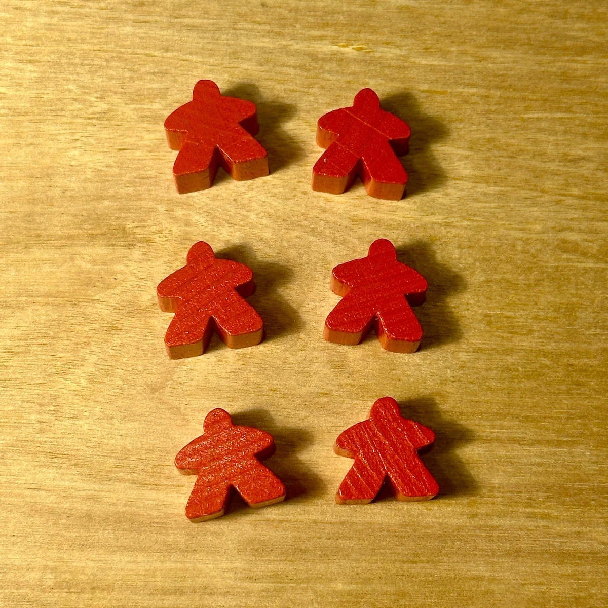 Waldfelsen Set De 19 Figuras De Madera Para Carcassonne - Meeple Y Personajes Especiales (8 Meeple + 11 Especiales) En Gris