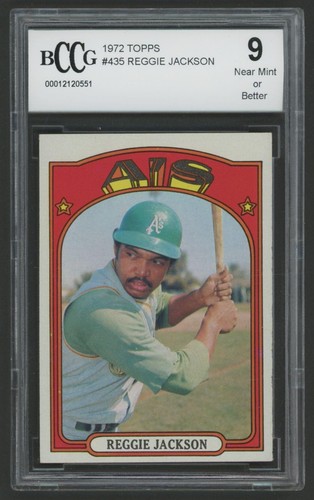 1972 Topps Reggie Jackson #435 card
