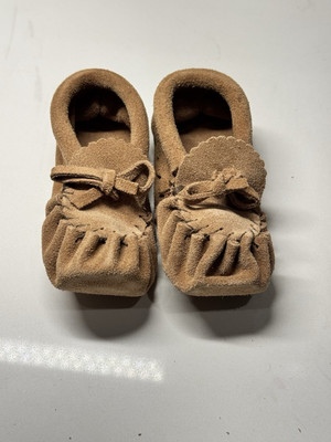 Laurentian Chief Baby Moccasin Color - Moka Size 5 (6-12 Months)