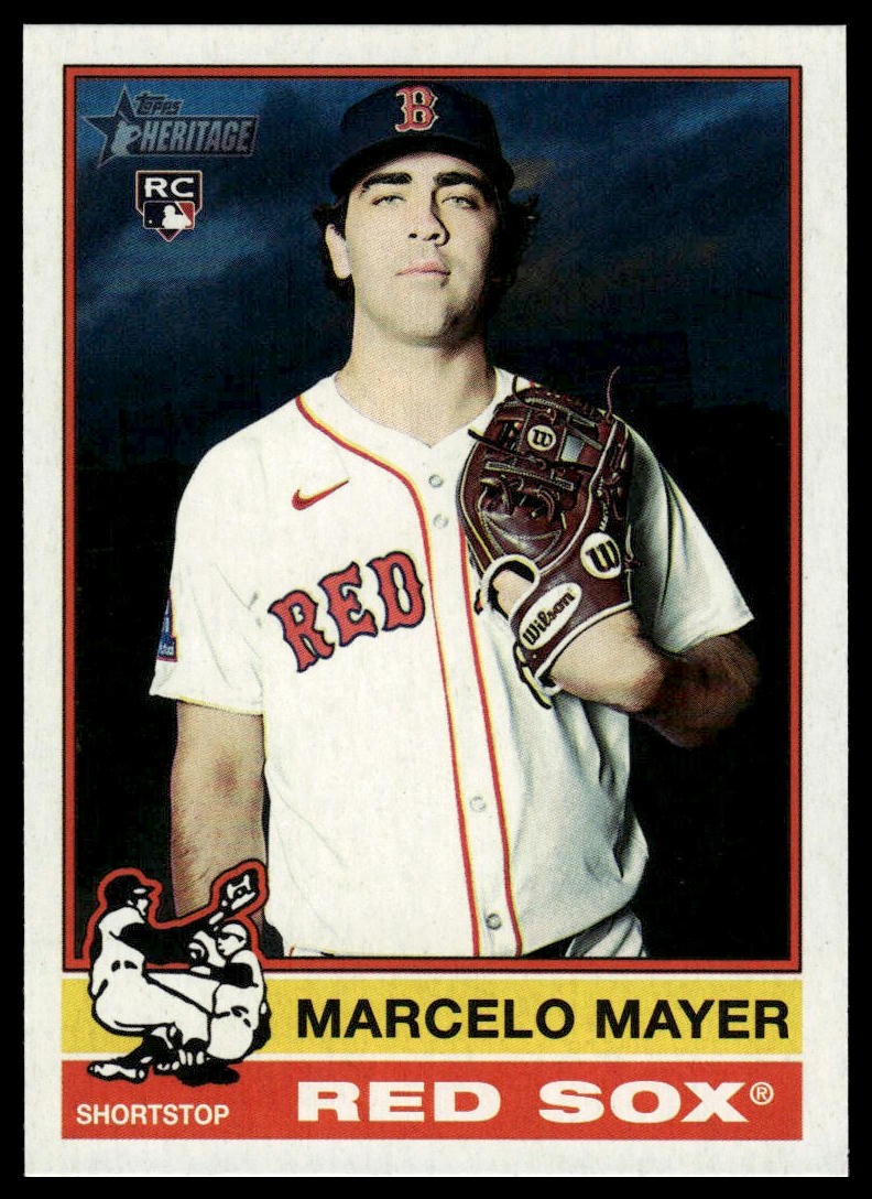 2025 Topps Heritage #688 Marcelo Mayer