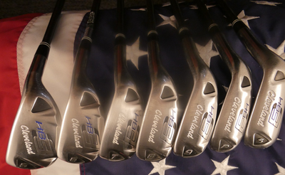 #ad CLEVELAND HB3 Hybrid Iron Set 5 PWSW Action Ultralite R Flex Graphite VGC HC $350.00