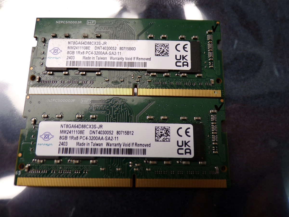 Nanya Computer RAM 8 GB Total Capacity for sale | eBay