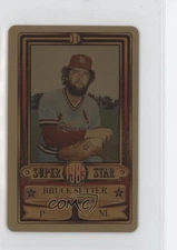 1983 Perma-Graphics/Topps Credit Cards Gold Bruce Sutter #150-SSN8317 HOF