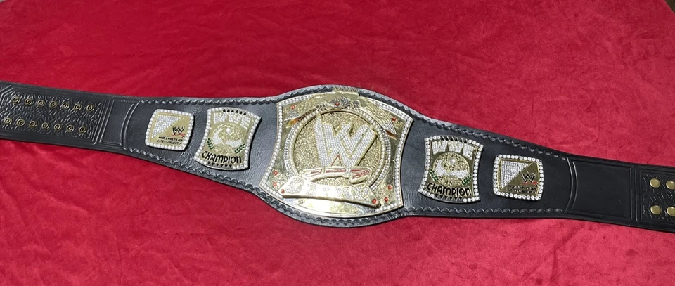 Customizable Spinner Championship Belt – Replica Wrestling Heavyweight - Image 3 of 4