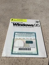 Microsoft Windows 95 Sealed -For Distribution Only With New PC-COA Authenticity 
