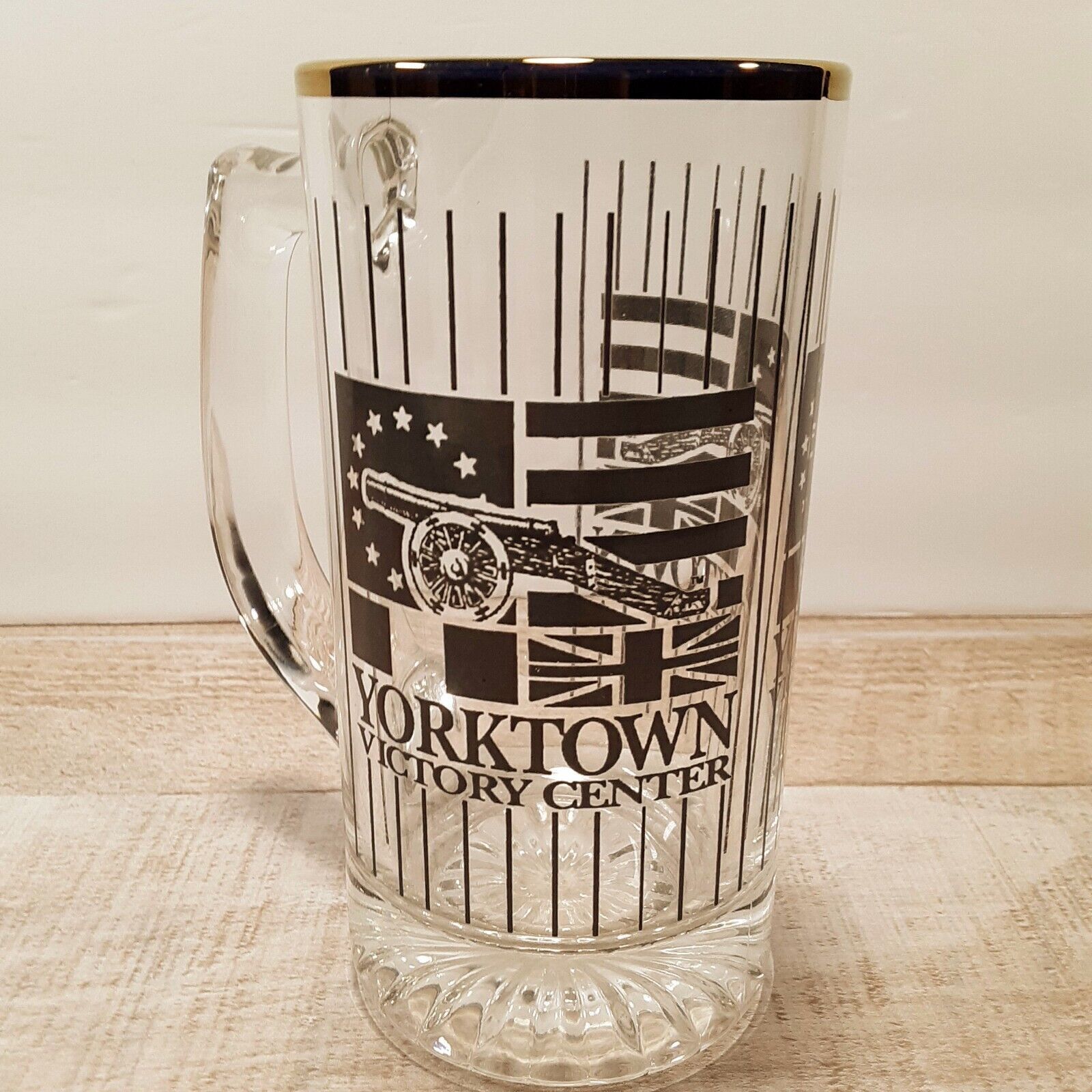Yorktown Victory Center Virginia Solid Glass Mug Falak Tayyeb
