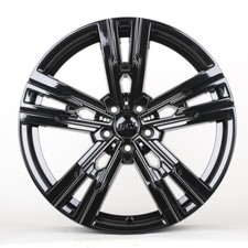 20 W723 Gloss Black Staggered Wheels Rims Fit Bmw 530e 530i 540i M550i Xdrive