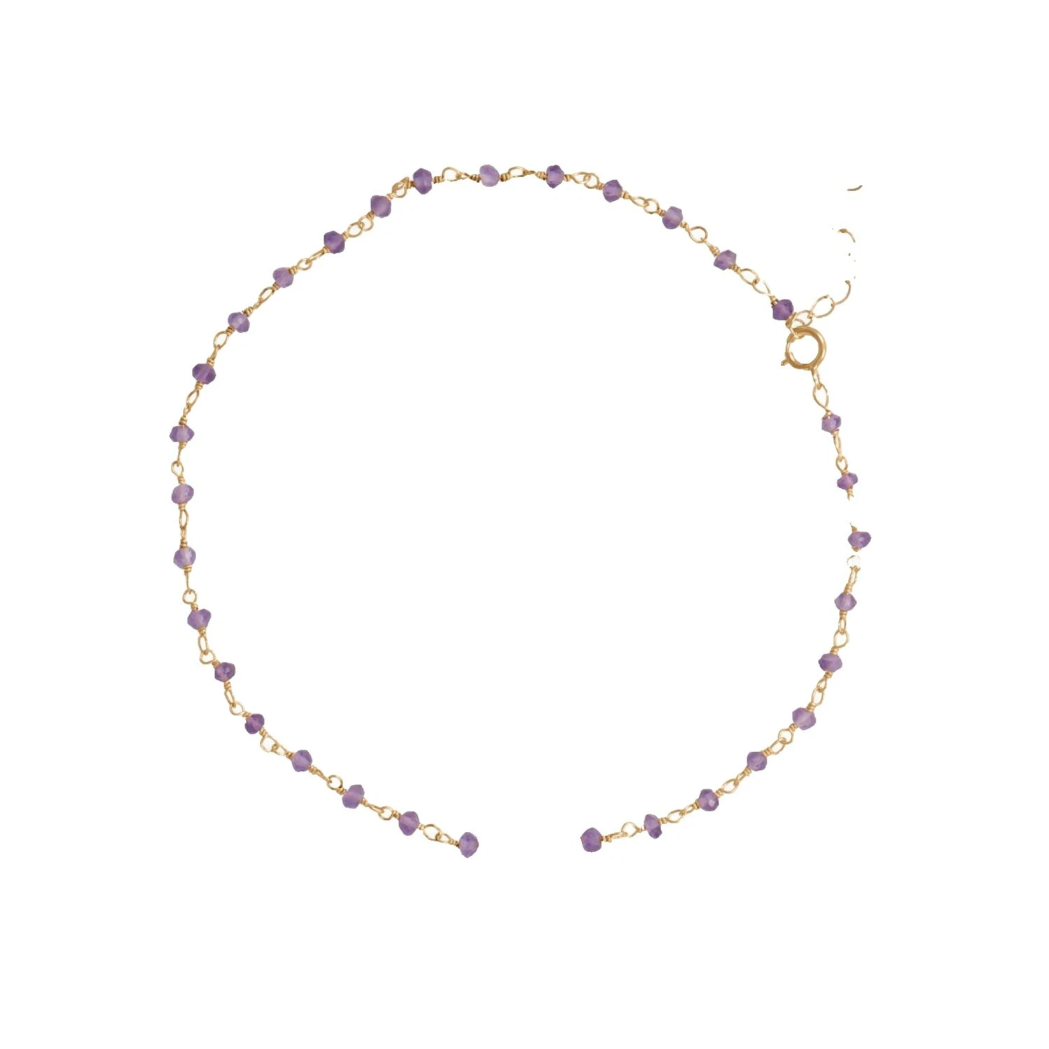 Amethyst Fashion Anklets