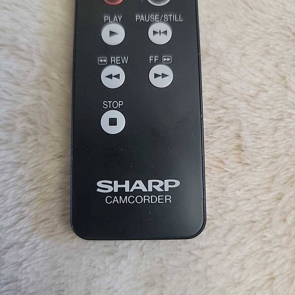 Sharp G0027TA Camcorder Replacement Wireless Controller Remote Control in Black - Image 3 of 4