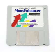 MousEnhancer Software For Mac On 3.5 - Inch Floppy Disks Vintage w/SN