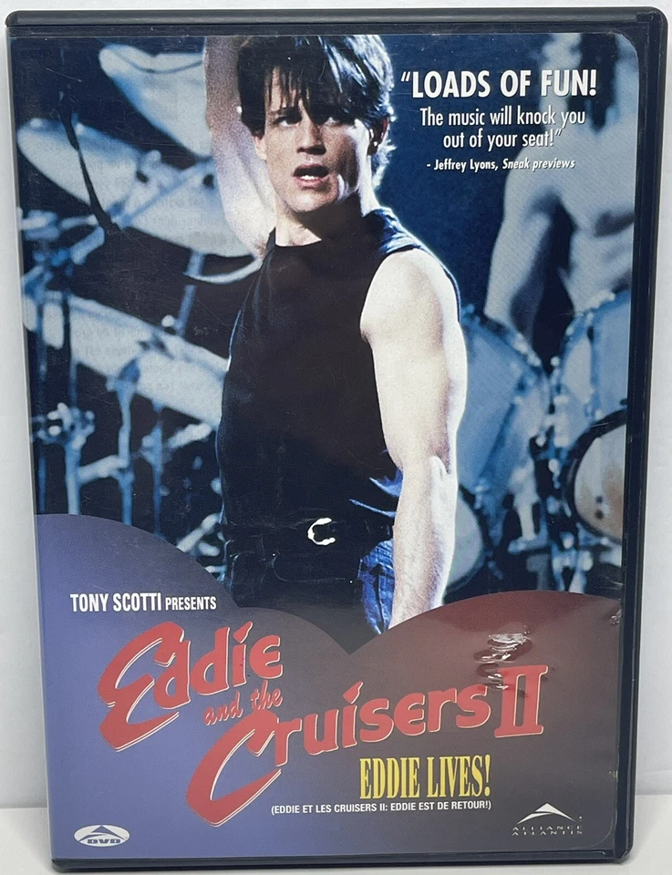 Eddie And The Cruisers II Eddie Lives (Dvd, 1989, Michael Paré, OOP) Canadian - Image 4 of 4