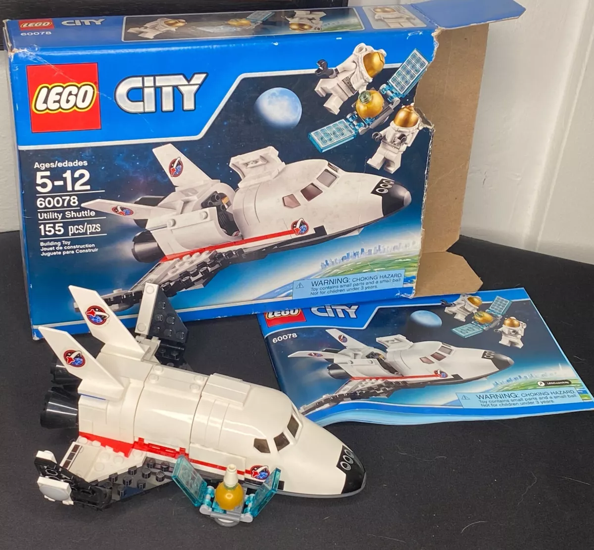 LEGO City Space Port 60078 Utility Shuttle Building Kit