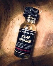 Road Opening Spell Oil - Handmade, Organic, Witchcraft, Wicca, Hoodoo