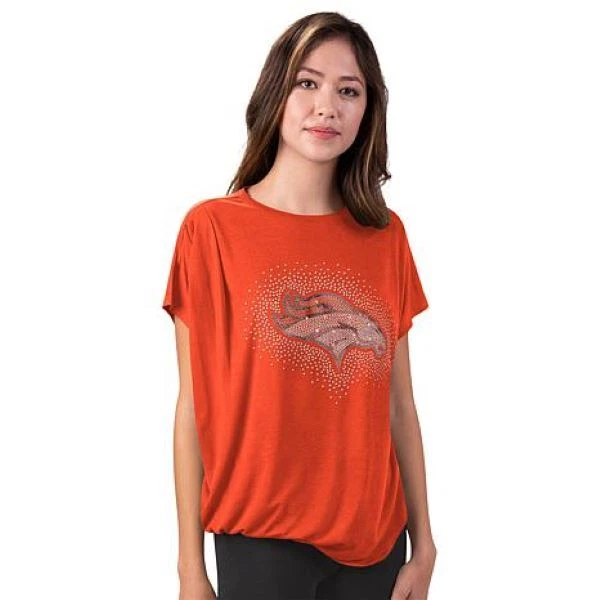 Women's NFL Olivia Bling Tee Shirt -by MSX Michael Strahan  Select Team & Size