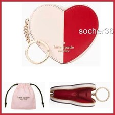 KATE SPADE LOVE SHACK HEART COIN PURSE / KEYCHAIN W/GIFT POUCH KA515 NWT 129