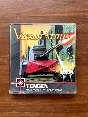 Vindicators Jewel Case Spiel für Atari ST Computer. Getestet & funktionsfähig