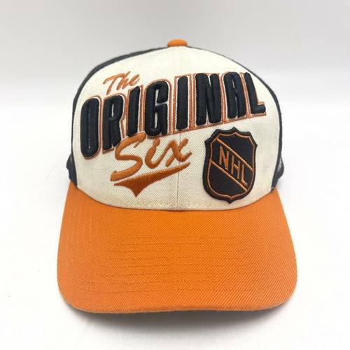 Original 6 NHL Hockey Flexfit Cap Old 
