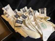 VINTAGE NYLON DUPONT SIZE 13 SOCKS BOX OF A DOZEN 12
