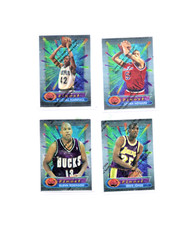 1994-95 Topps Finest Basketball 4 card rookie lot, Robinson, Eddie Jones, Howard