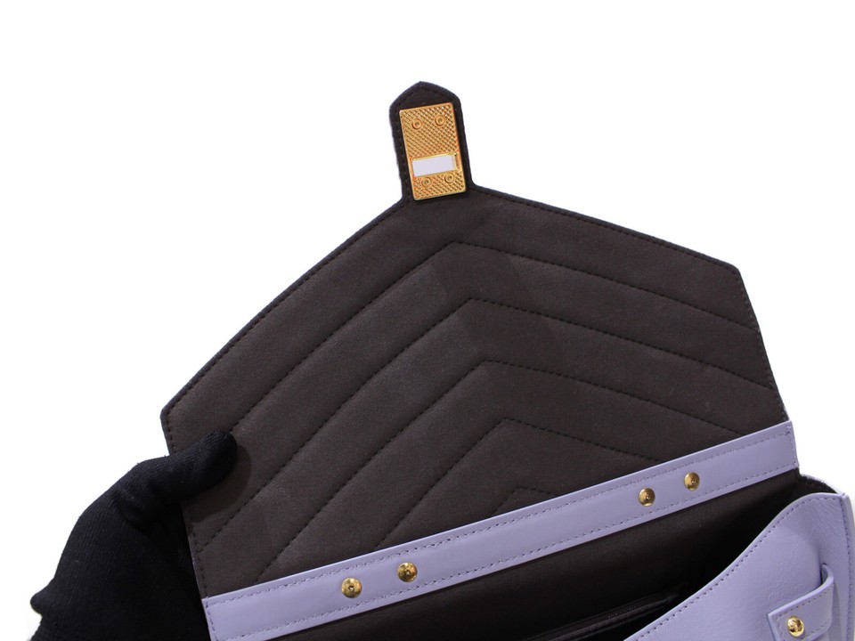 With Cloth Bag Furla Tortona S Handbag Shoulder 2Way Light Blue eBay