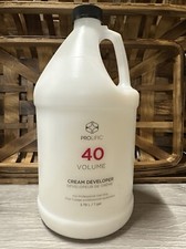 Prolific Hair Cream Developer 40 Volume 1 GALLON Prolific Hair