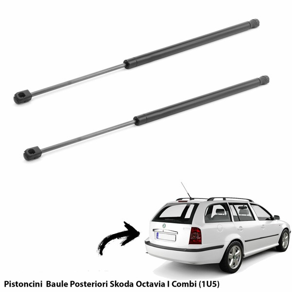 2 Gasfedern StoßDäMpfer Heckklappe Kofferraum Skoda Octavia I Combi (1U5)-image
