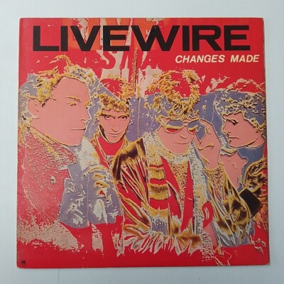 Live Wire Changes Made 1981 UK 12 Inch vinyl LP with Inner